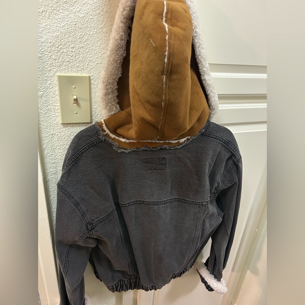 Free People Perry Hooded Jacket size Medium - Picture 6 of 6